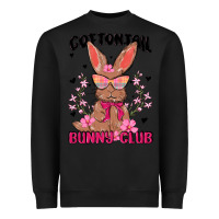 Black cottontail bunny club Heavyweight Sweatshirt - MaliasSmallBusiness