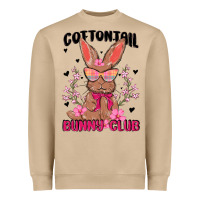 Mushroom cottontail bunny club Heavyweight Sweatshirt - MaliasSmallBusiness