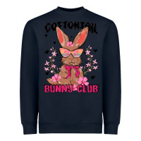 Navy cottontail bunny club Heavyweight Sweatshirt - MaliasSmallBusiness