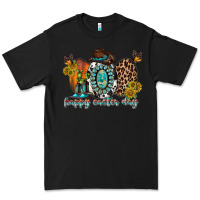 Black happy easter egg western Premium Tee - RacoonDesign