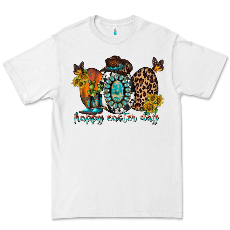 Happy Easter Egg Western Premium Tee by RacoonDesign | Teevron