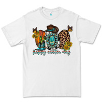 White happy easter egg western Premium Tee - RacoonDesign