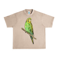French Oak Budgeriar Bird Parrot Urban Heavy Tee - LillyAllenDesigns