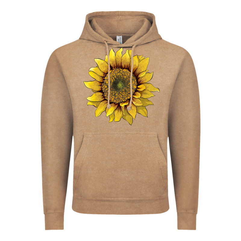 Sunflower Vintage Hoodie by Artiststas | Teevron