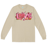 Mushroom love mexican conchas valentines day Long Sleeve Tee - MaliasSmallBusiness