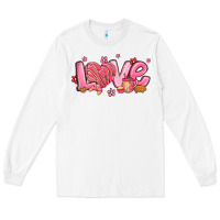 White love mexican conchas valentines day Long Sleeve Tee - MaliasSmallBusiness