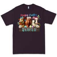 Plum happy easter heifer Premium Tee - RacoonDesign