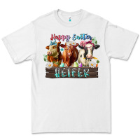 White happy easter heifer Premium Tee - RacoonDesign