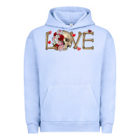 Pigment Grape Ice Skull love Valentine's Day Urban Hoodie - FaDigitalArtStudio