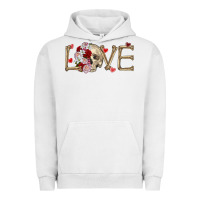 Pigment Lunar Rock Skull love Valentine's Day Urban Hoodie - FaDigitalArtStudio