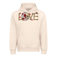 Sandshell Skull love Valentine's Day Urban Hoodie - FaDigitalArtStudio