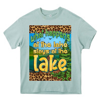 Arona what happens at the lake stays at the lake air freshener Heavy Core Tee - HRA Design Shop
