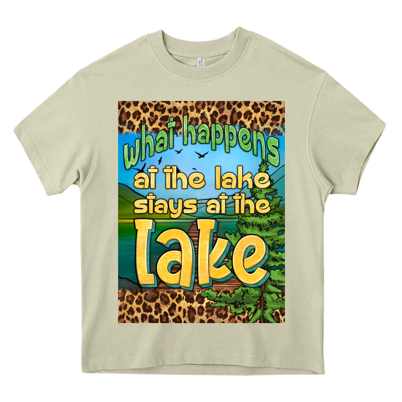 What Happens At The Lake Stays At The Lake Air Freshener Heavy Core Tee by HRA Design Shop | Teevron