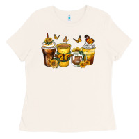 Bone butterfly coffee cups Ladies Tee - Zillion Design Studio