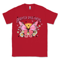 Red brighter days ahead Classic Tee - MaliasSmallBusiness