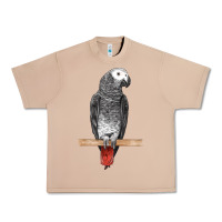 Burro African Gray Parrot Bird Urban Heavy Tee - LillyAllenDesigns