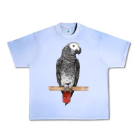 Grape Ice African Gray Parrot Bird Urban Heavy Tee - LillyAllenDesigns