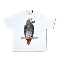 White African Gray Parrot Bird Urban Heavy Tee - LillyAllenDesigns