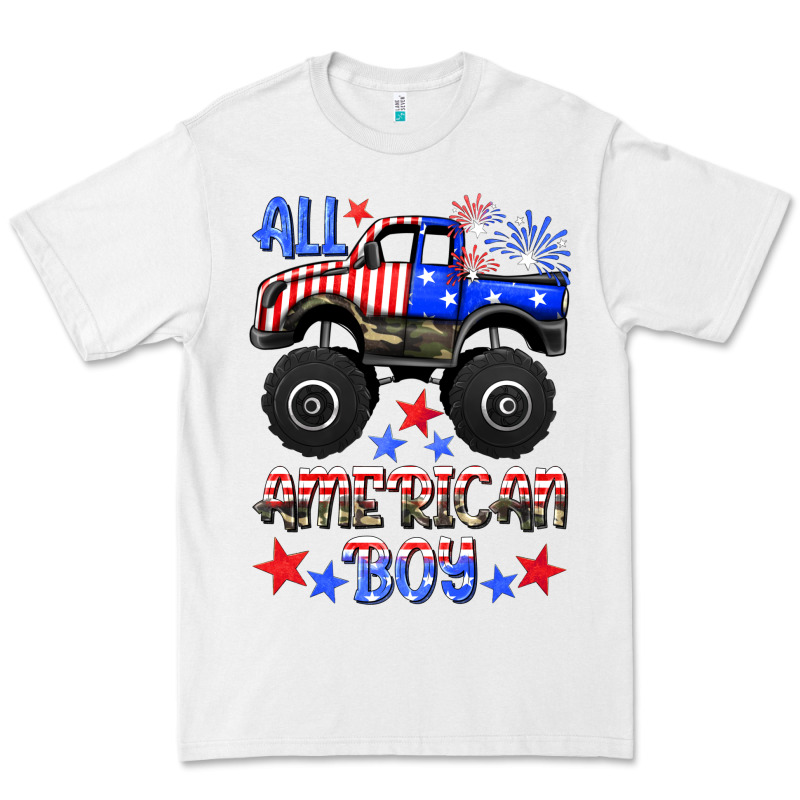 All American Boy Premium Tee by HRA Design Shop | Teevron