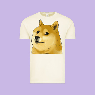 Doge Coin Shiba Dog Vintage Tee Designed By Jasminsmagicworld