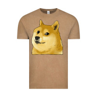 Vintage Coffee doge coin shiba dog Vintage Tee - Jasminsmagicworld