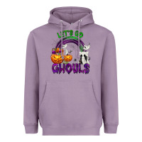 Lavender Let's Go Ghouls Heavyweight Hoodie - texasbilliewilder
