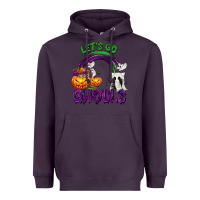 Plum Let's Go Ghouls Heavyweight Hoodie - texasbilliewilder