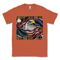 Copper American eagle Classic Tee - CowhideDigitalArt