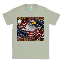 Matcha American eagle Classic Tee - CowhideDigitalArt