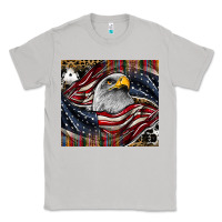 Moon Dust American eagle Classic Tee - CowhideDigitalArt