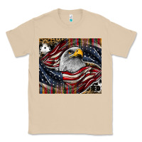 Mushroom American eagle Classic Tee - CowhideDigitalArt