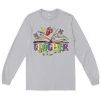 Moon Dust teacher mardi gras Long Sleeve Tee - MaliasSmallBusiness