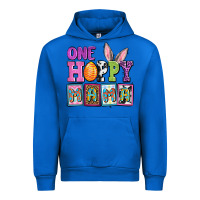 Cobalt Easter Day One hoppy mama Urban Hoodie - OliviaCreatesArt