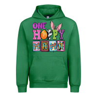 Emerald Easter Day One hoppy mama Urban Hoodie - OliviaCreatesArt