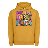Pigment Peanut Butter Easter Day One hoppy mama Urban Hoodie - OliviaCreatesArt