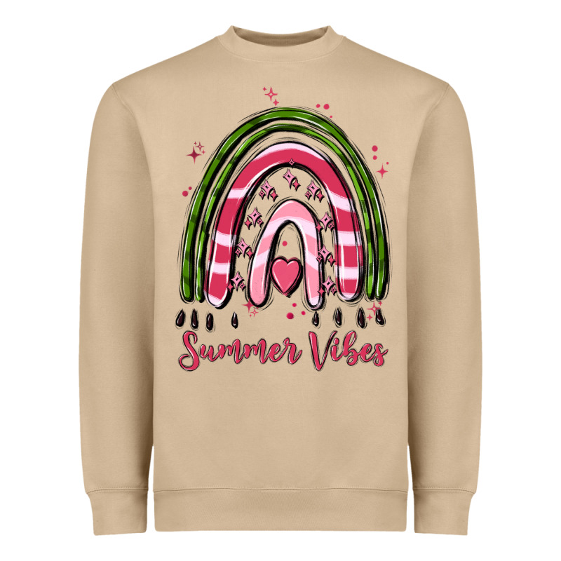 Summer Vibes Heavyweight Sweatshirt by MaliasSmallBusiness | Teevron
