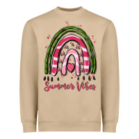 Mushroom summer vibes Heavyweight Sweatshirt - MaliasSmallBusiness