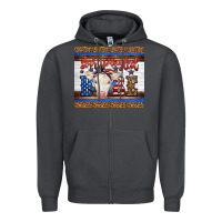 Smoke 4th of July Western Star Spangled Baby Cow Zipper Hoodie - LillyAllenDesigns