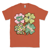Copper st patricks day clover Classic Tee - MaliasSmallBusiness