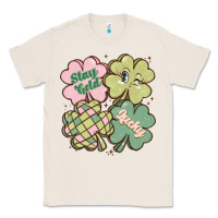 Natural st patricks day clover Classic Tee - MaliasSmallBusiness