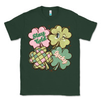 Sports Green st patricks day clover Classic Tee - MaliasSmallBusiness
