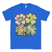 True Royal st patricks day clover Classic Tee - MaliasSmallBusiness