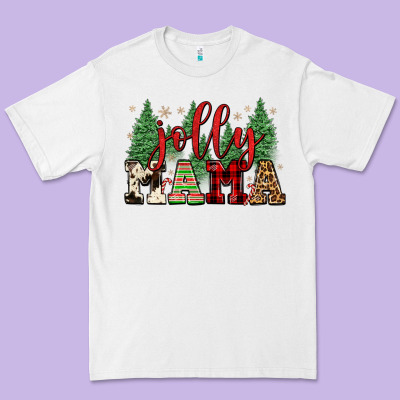 Jolly Mama Premium Tee Designed By Fadigitalartstudio
