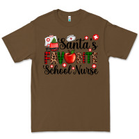Cacao santa's favorite  school nurse Premium Tee - AdoDesignShop