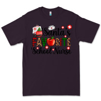 Plum santa's favorite  school nurse Premium Tee - AdoDesignShop