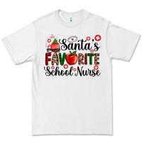 White santa's favorite  school nurse Premium Tee - AdoDesignShop