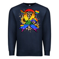 Navy Pride ribbon Premium Sweatshirt - NancyCooperArtShop