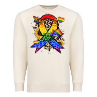 Sandshell Pride ribbon Premium Sweatshirt - NancyCooperArtShop