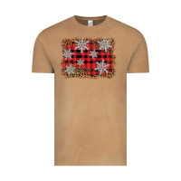 Vintage Camel snowflake background Vintage Tee - BarkalooDesign