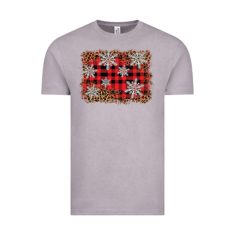 Snowflake Background Vintage Tee by BarkalooDesign | Teevron